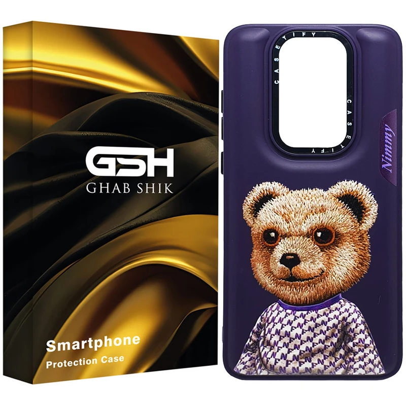 کاور قاب شیک مدل سیلیکونی طرح پوفی مناسب برای گوشی موبایل شیائومی Redmi Note 8 Pro