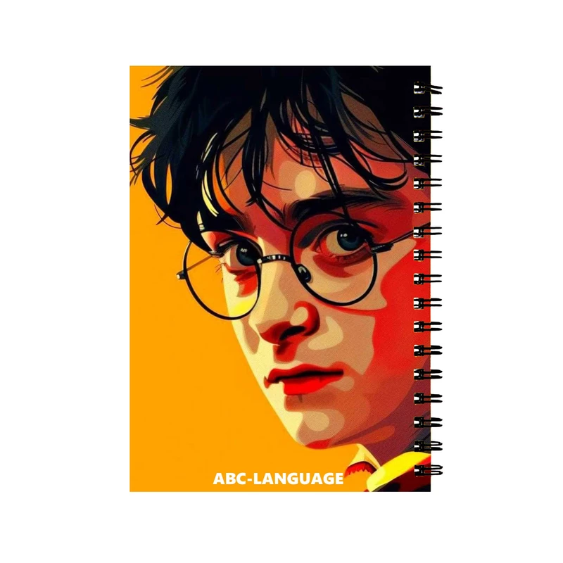 دفتر زبان 60 برگ مدل هری پاتر کد 013