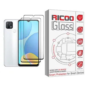 Ricoo Ricoo Glass MIX002 Screen Protector For Oppo A35 Pack Of 2