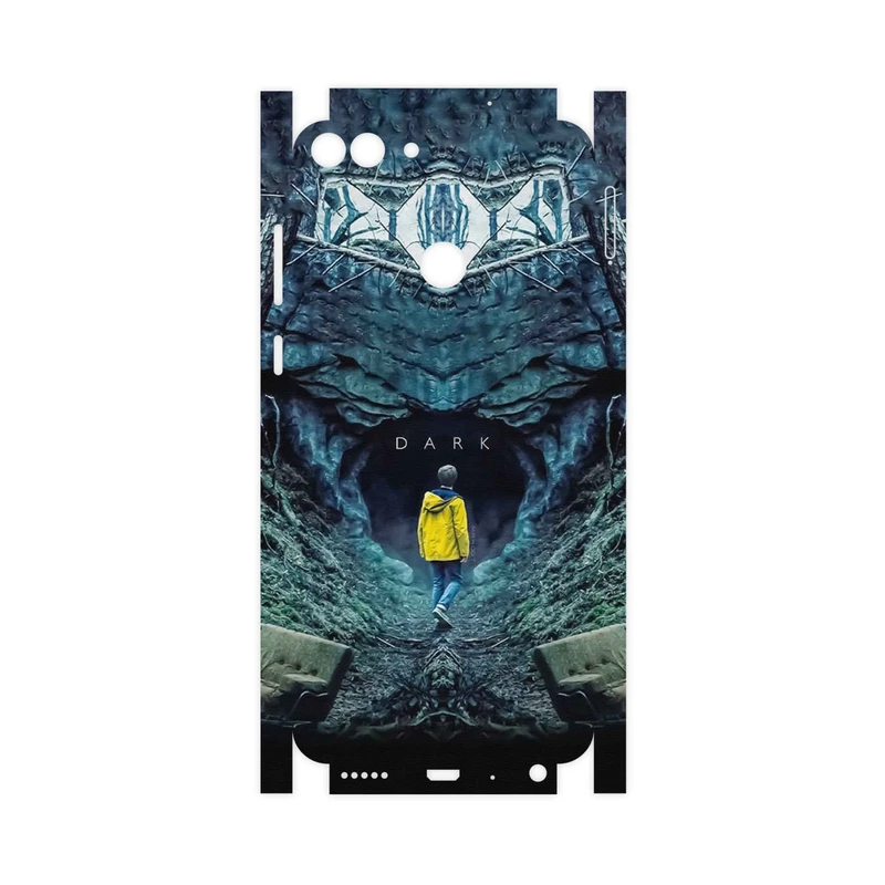 برچسب پوششی ماهوت مدل Dark-FullSkin مناسب برای گوشی موبایل هوآوی P Smart