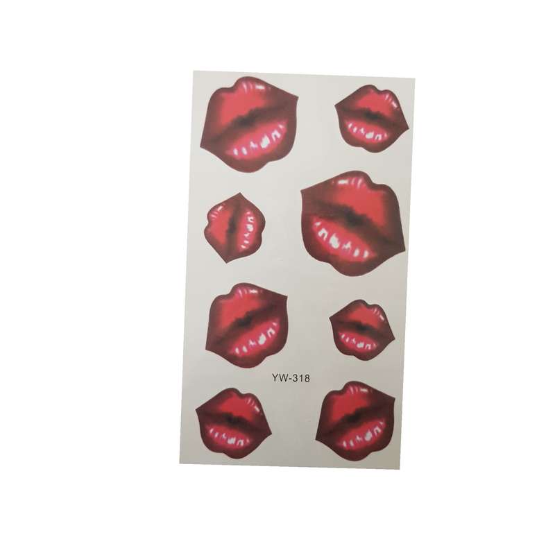 برچسب تتو موقت مدل asan-yw318 