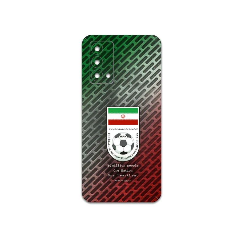 برچسب پوششی ماهوت مدل Iran-National-Football-Team مناسب برای گوشی موبایل ریلمی GT Master