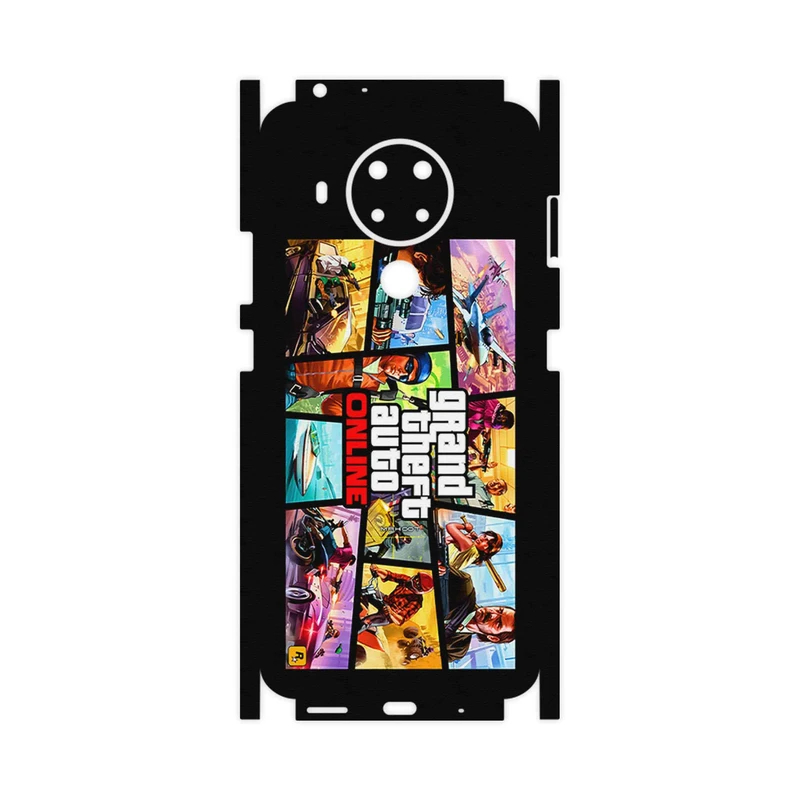 برچسب پوششی ماهوت مدل GTA Online Game Series-FullSkin مناسب برای گوشی موبایل نوکیا 5.4