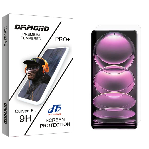 محافظ صفحه نمایش جی اف مدل Diamond مناسب برای گوشی موبایل شیائومی Redmi Note 12 Pro