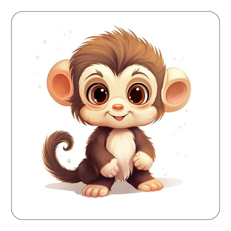 مگنت کاکتی طرح حیوانات کارتونی مدل mp28307