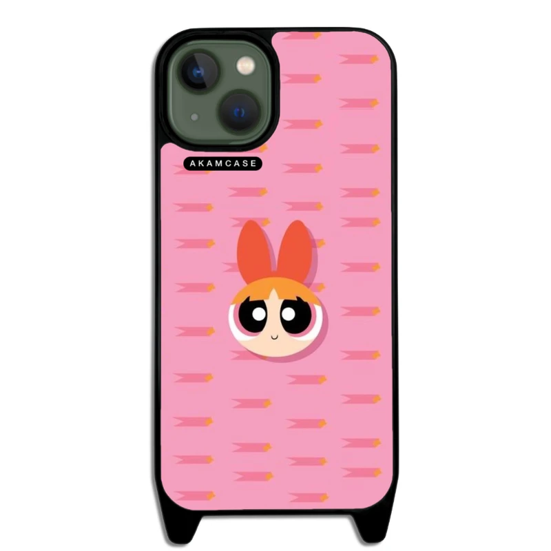 کاور آکام مدل AMCWLA13-POWERPUFF GIRLS6 مناسب برای گوشی موبایل اپل iPhone 13