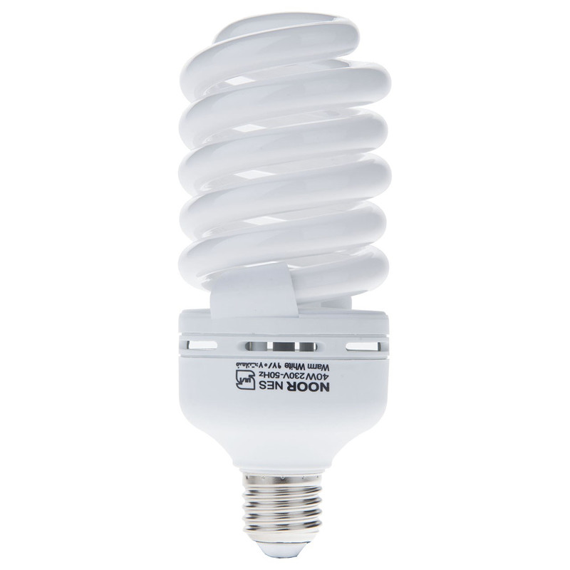 لامپ کم مصرف 40 وات نور مدل NES-FS-40W پایه E27