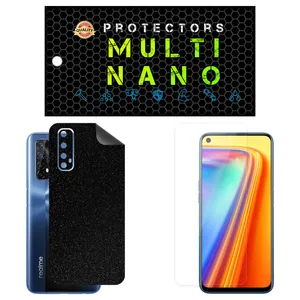 Multi Nano X-SFG Screen Protector For Realme 7 Global with back skin