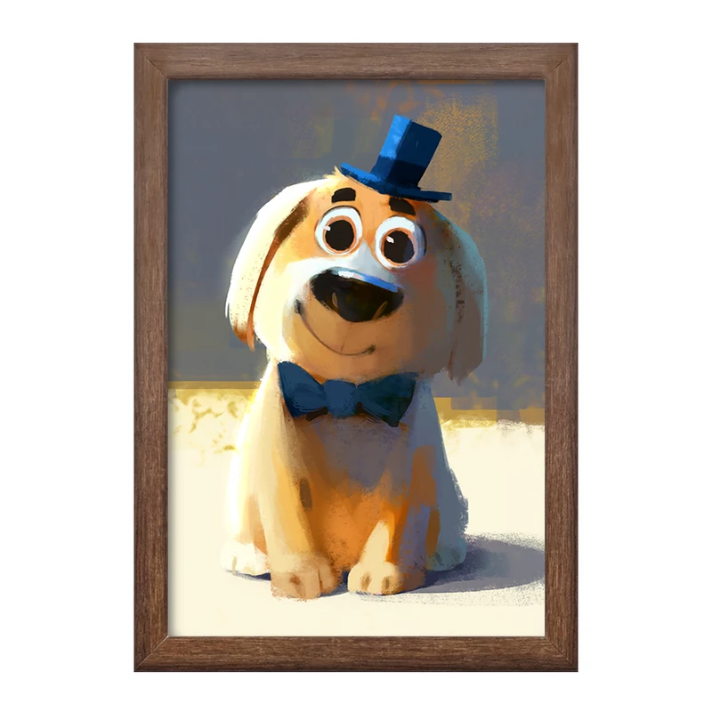 تابلو خندالو طرح سگ (Dog) کد F919