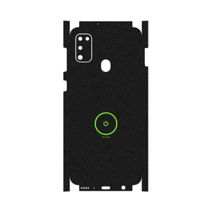MAHOOT Minimal Power Button-FullSkin Cover Sticker for Samsung Galaxy M30s