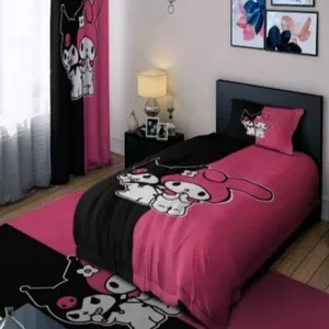 سرویس خواب یک نفره 5 تکه مدل کرومی