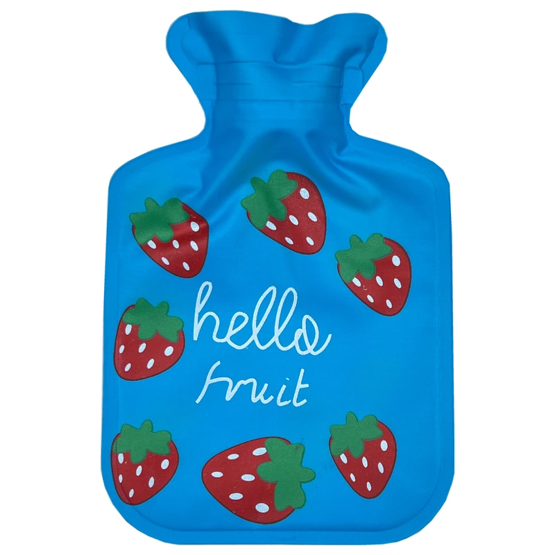 کیسه آب گرم مدل توت فرنگی کد KIS-0137 با ظرفیت 200 میلی لیتر