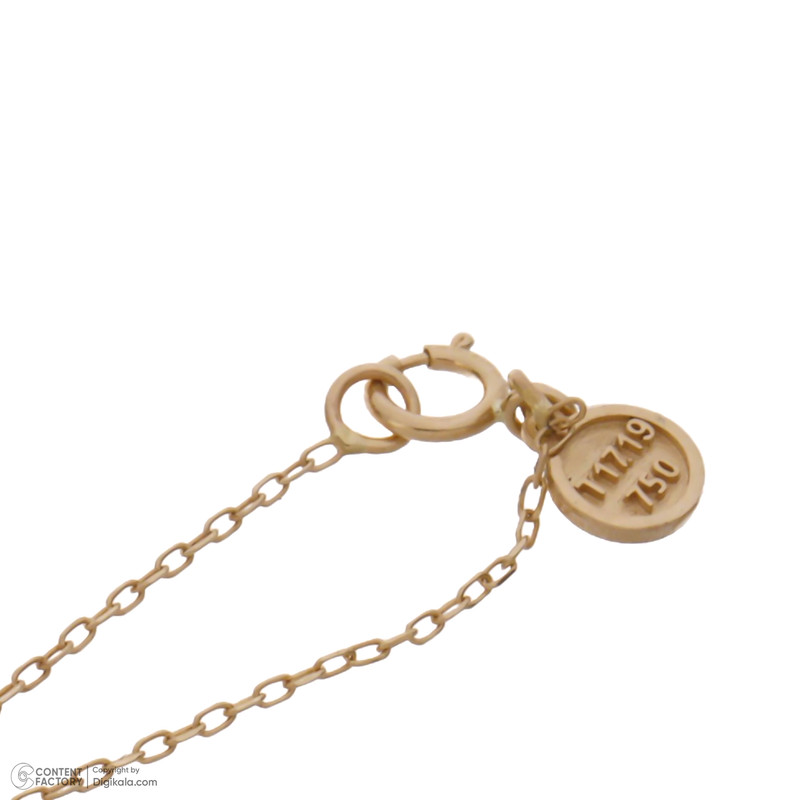 آویز ساعت طلا 18 عیار زنانه تاج مدل G92