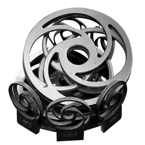 زیر لیوانی مدل دکوراتیو طرح دایره