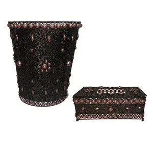 ست سطل و جا دستمال کاغذی مدل Si-28