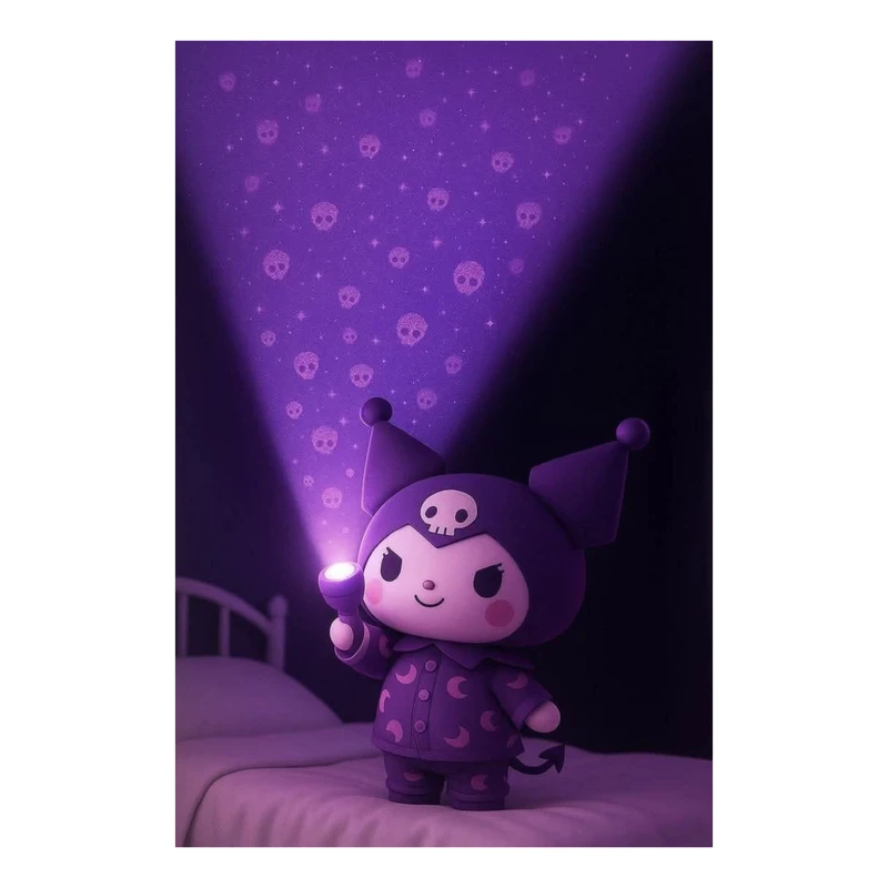 استیکر پارچه و لباس پاد آفرین مدل کارتونی کورومی جذاب کد 1160