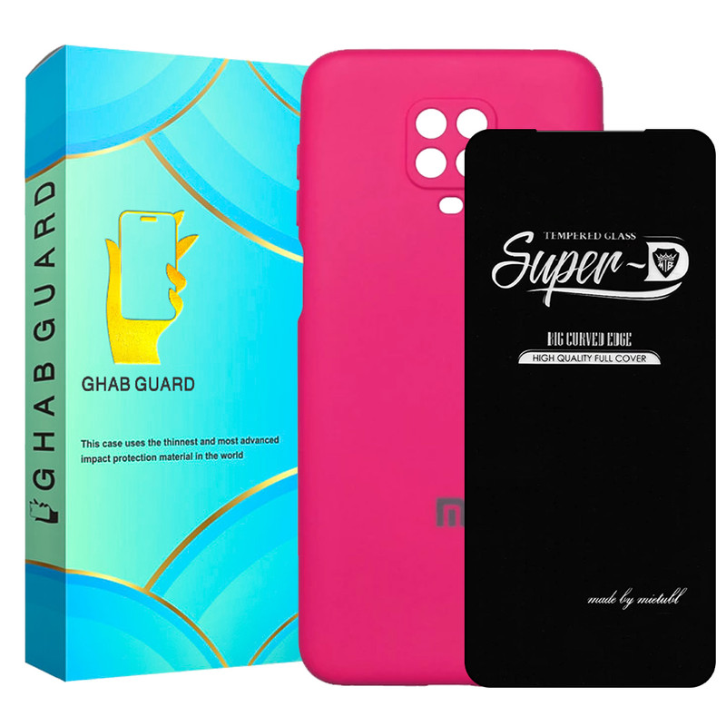   کاور قاب گارد مدل SILICONSUPERD مناسب برای گوشی موبایل شیائومی Redmi Note 9 Pro Max / Redmi Note 9 Pro / Redmi Note 9s به همراه محافظ صفحه نمایش