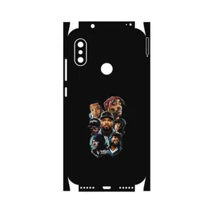 MAHOOT Great Rappers Digital Art-FullSkin Cover Sticker for Xiaomi Redmi Note 6 Pro