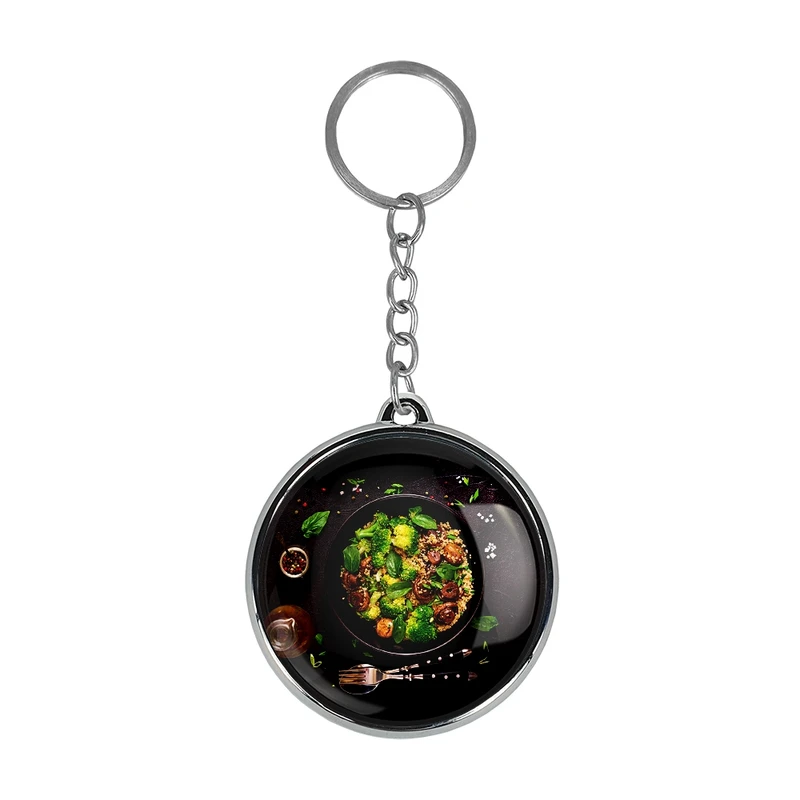 جاکلیدی خندالو طرح سالاد  مدل دوطرفه کد 3109731098