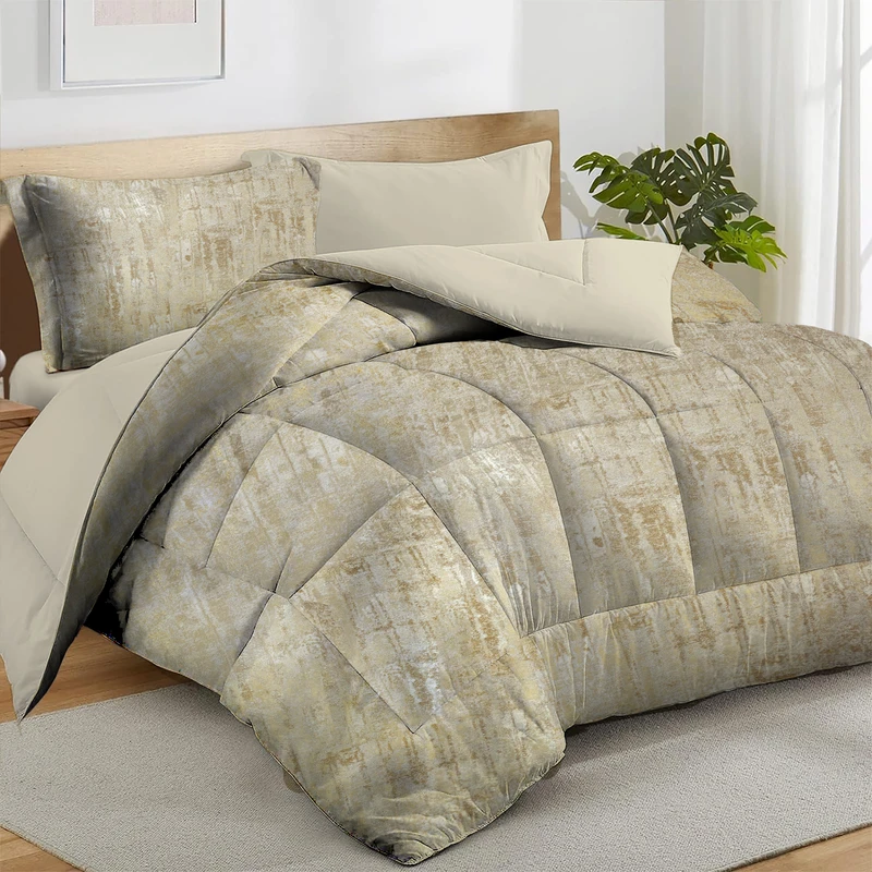 سرویس روتختی نوپه هوم مدل مخمل پتینه LOTE دو نفره 8 تکه