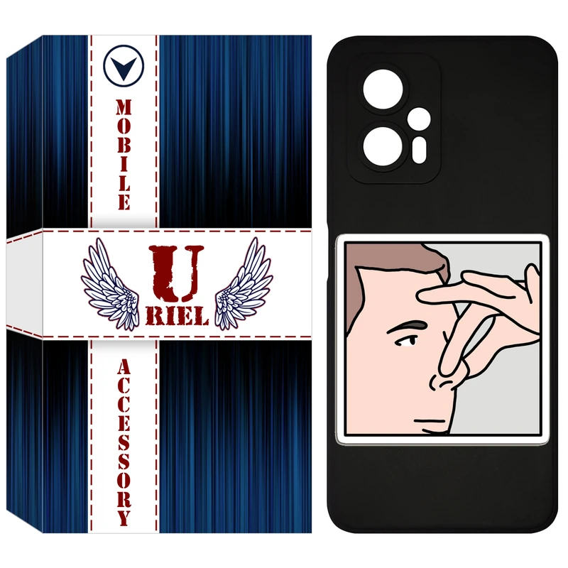 کاور یوریل مدل KSH کد 87 طرح دماغ مناسب برای گوشی موبایل شیائومی Poco X4 GT