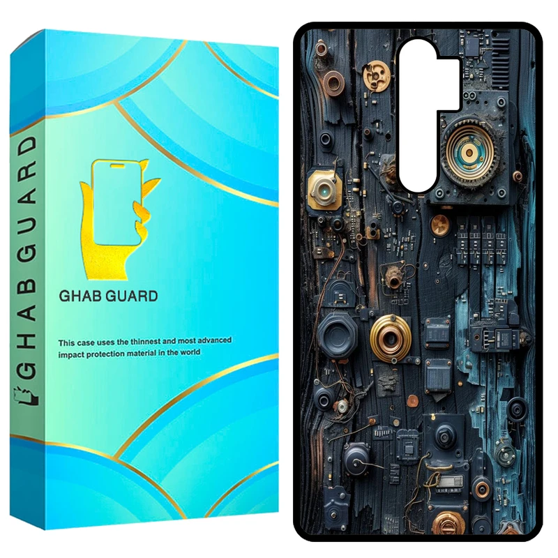 کاور قاب گارد طرح تکنولوژی مدل GCHPN8P مناسب برای گوشی موبایل شیائومی Redmi Note 8 Pro