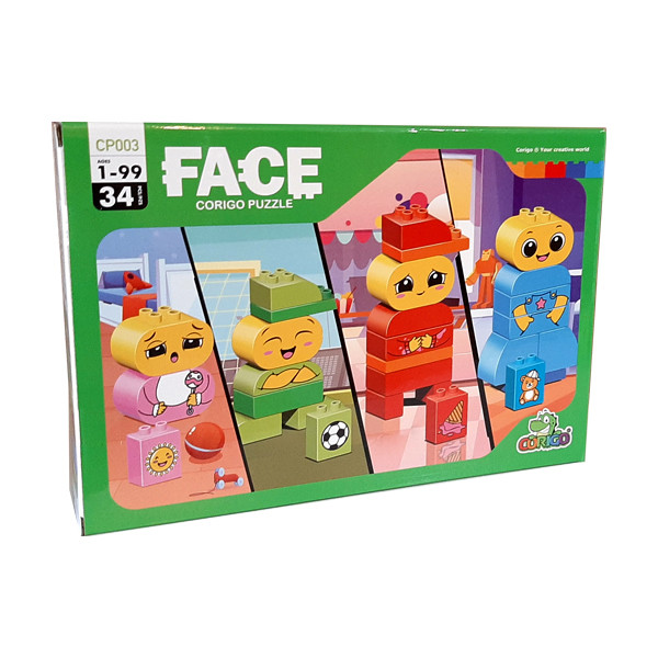 ساختنی کریگو مدل پازلی فیس