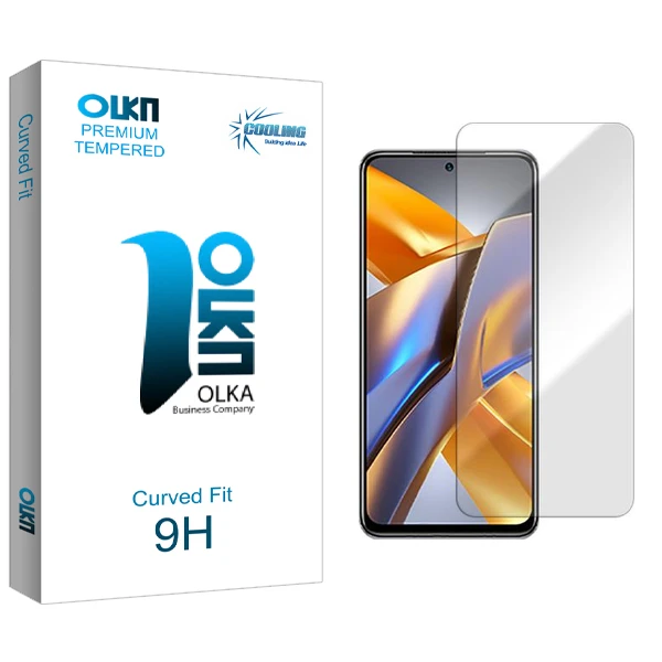 محافظ صفحه نمایش کولینگ مدل Olka مناسب برای گوشی موبایل شیائومی Poco M5s