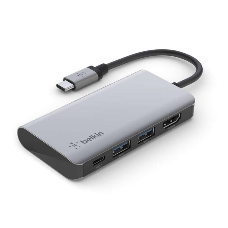 هاب 4 پورت USB-C بلکین مدل AVC006btSG