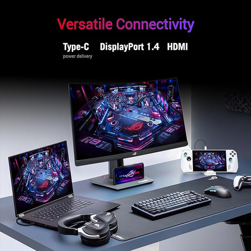 مانیتور مخصوص بازی ایسوس مدل ROG Strix XG27WCS سایز 27 اینچ
