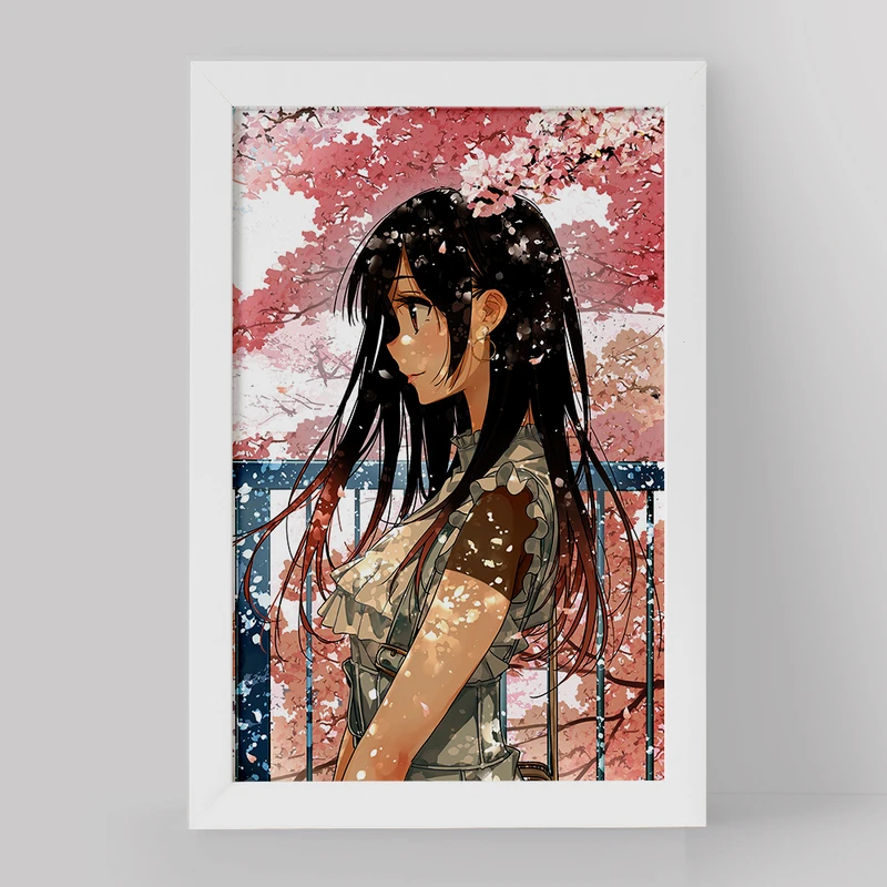 تابلو خندالو مدل چیزورو انیمه کانوجواوکاری کد 18191