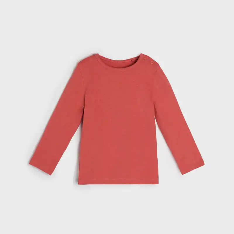 ست تی شرت آستین بلند و سارافون نوزادی سین سی مدل دوبندی love