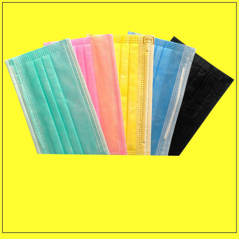 ماسک تنفسی بانوان سبز مدل بیتا طب رنگی بسته 40 عددی ماسک تنفسی بانوان سبز مدل بیتا طب رنگی بسته 40 عددی