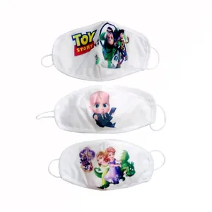ماسک پارچه ای بچگانه کد 02 مجموعه 3 عددی