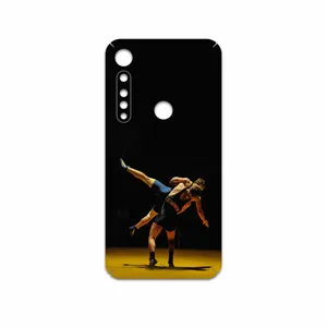 MAHOOT Wrestling Cover Sticker for Motorola One Vision Plus