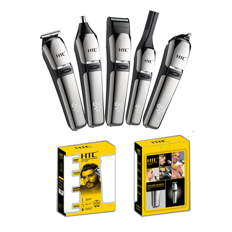 ست ماشین اصلاح موی بدن و صورت اچ تی سی مدل َAT1327