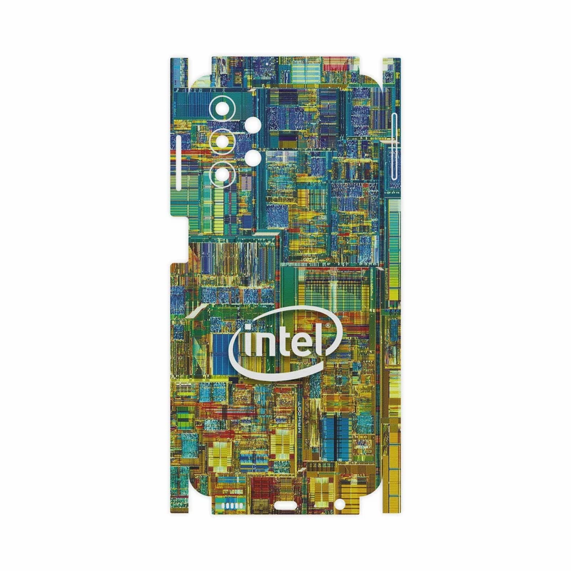 برچسب پوششی ماهوت مدل Intel Brand-FullSkin مناسب برای گوشی موبایل سامسونگ Galaxy A32 5G