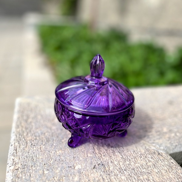 قندان شیشه ای  مدل TP6566/OBT-037TRANS