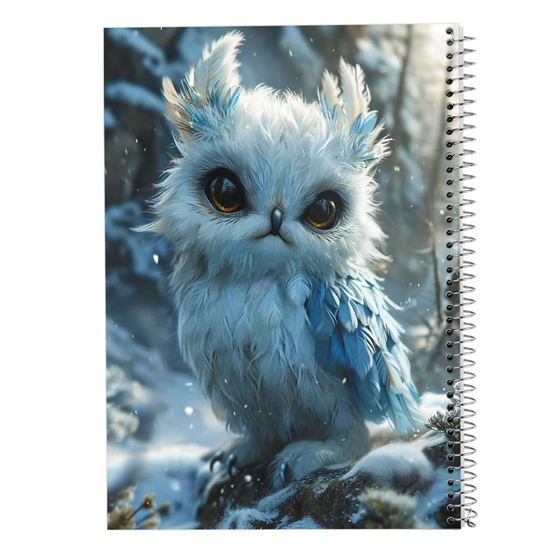 دفتر شطرنجی 50 برگ مدوپد طرح موجودات فانتزی کد DF16421