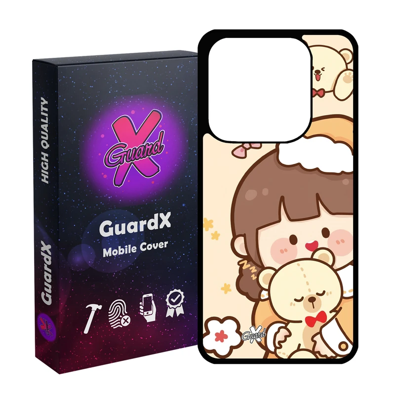 کاور گارد ایکس طرح Girl مدل 10524 مناسب برای گوشی موبایل شیائومی Redmi Note 14 4G