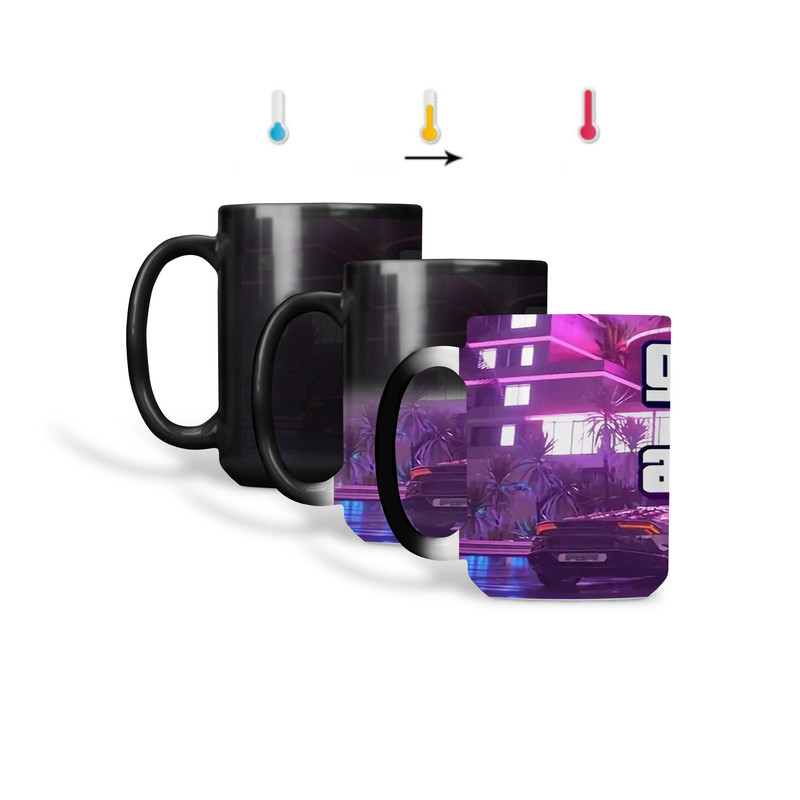 ماگ حرارتی طرح جی تی ای 6 GTA VI