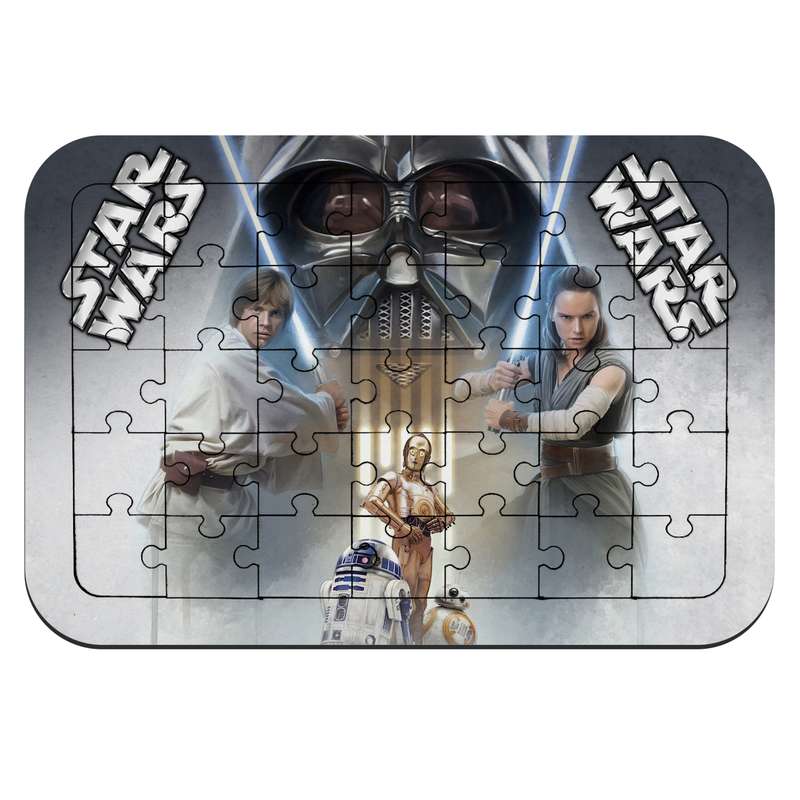 پازل 35 تکه طرح Star Wars مدل NI1109 پازل 35 تکه طرح Star Wars مدل NI1109