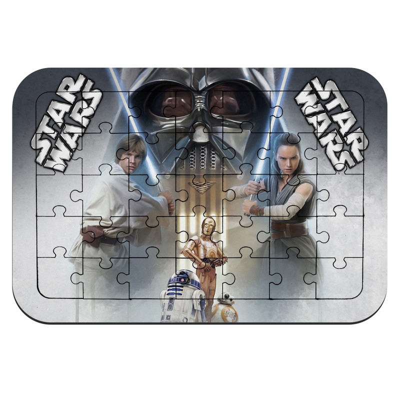 پازل 35 تکه طرح Star Wars مدل NI1109 پازل 35 تکه طرح Star Wars مدل NI1109