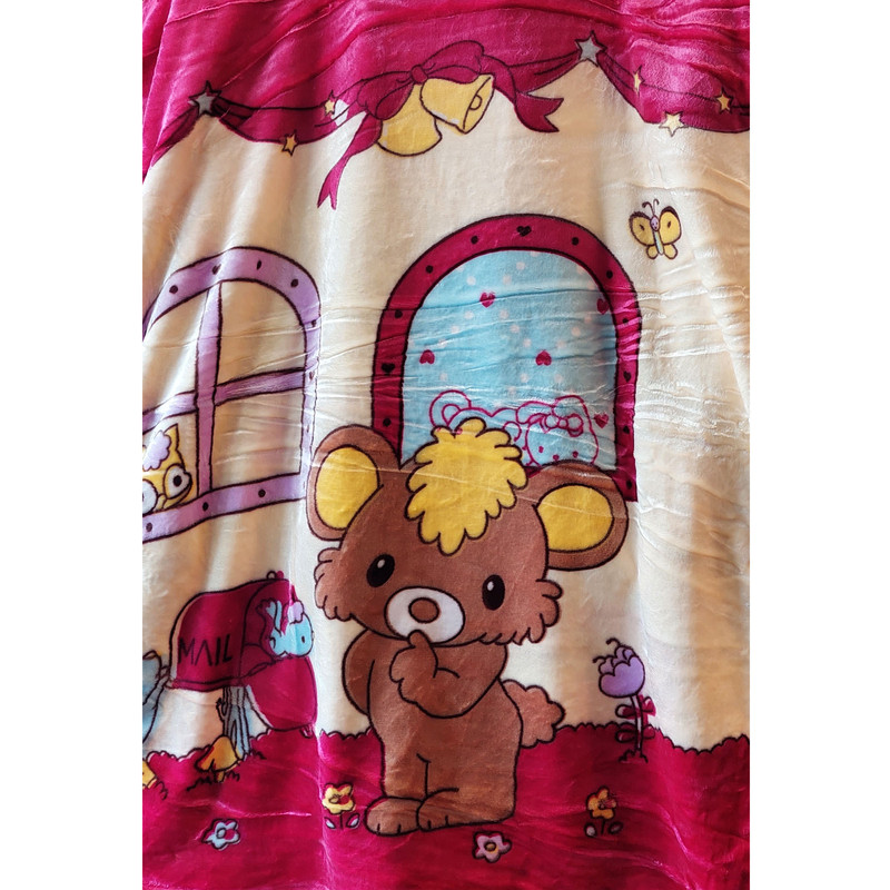 پتو کودک و نوزاد مدل عروسکی کد 10 سایز 80*110 سانتی متر