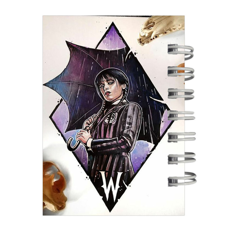 دفترچه یادداشت 50 برگ طرح ونزدی آدامز کد mt10