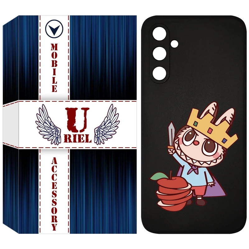 کاور یوریل مدل KSH کد 120 طرح عروسک لبوبو مناسب برای گوشی موبایل سامسونگ Galaxy A34