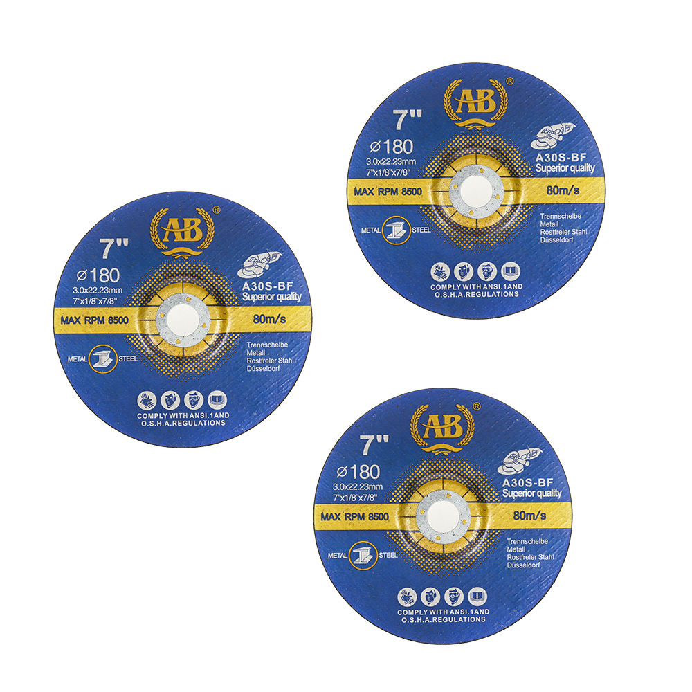 صفحه آهنگری ای بی مدل AB180-3 بسته 3 عددی