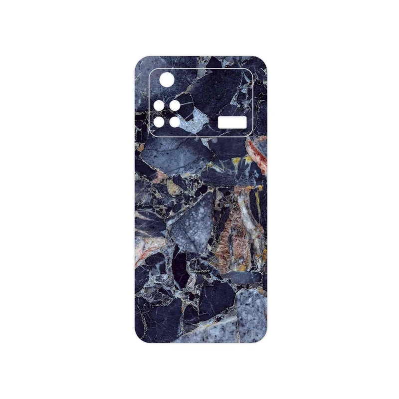 برچسب پوششی ماهوت مدل Broken black marble مناسب برای گوشی موبایل شیائومی Poco M4 Pro 4G