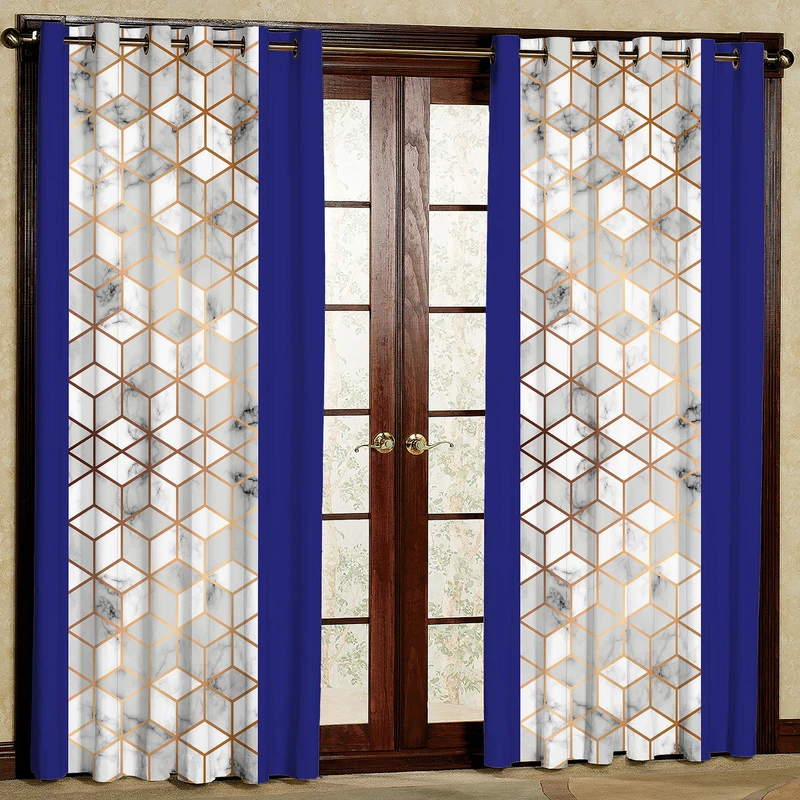 پرده مدل مخمل پانچی کد 1018 سایز 140x200 سانتی متر