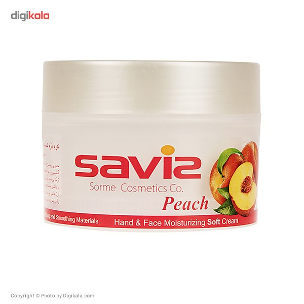 کرم مرطوب کننده ساویز مدل Peach وزن 180 گرم کرم مرطوب کننده ساویز مدل Peach وزن 180 گرم